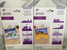 Gemini Crafter's Companion Christmas Create a Scene Edge'able Dies New