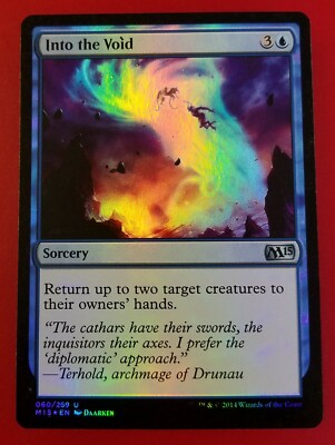 1x Into the Void | FOIL | M15 Magic 2015 | MTG Magic Cards