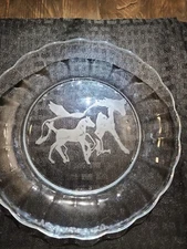 Duralex French Dish Etched Horses