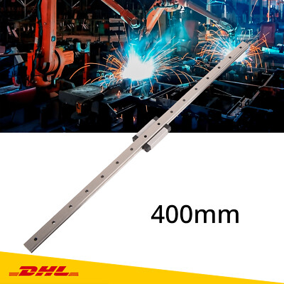 400mm Linearführung MGN12H Linear Guide Linearwelle + Wagenblock Slider für CNC