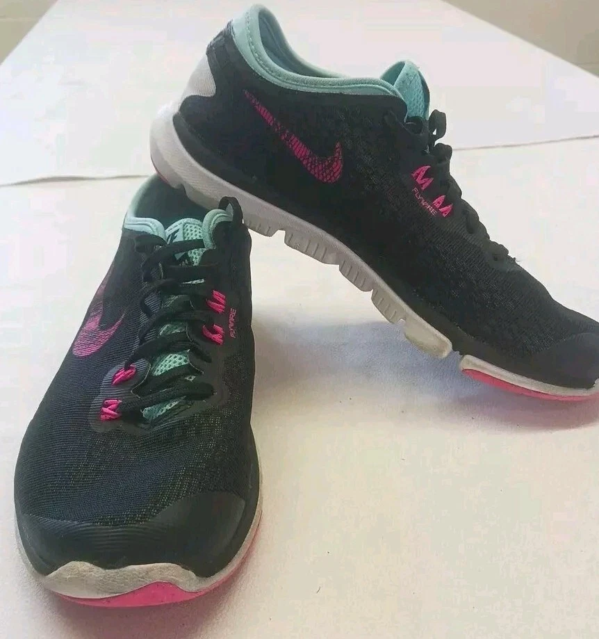 Chaussures d'entraînement Nike Flex Supreme TR4 baskets de course 831571 008 noir maille taille 7