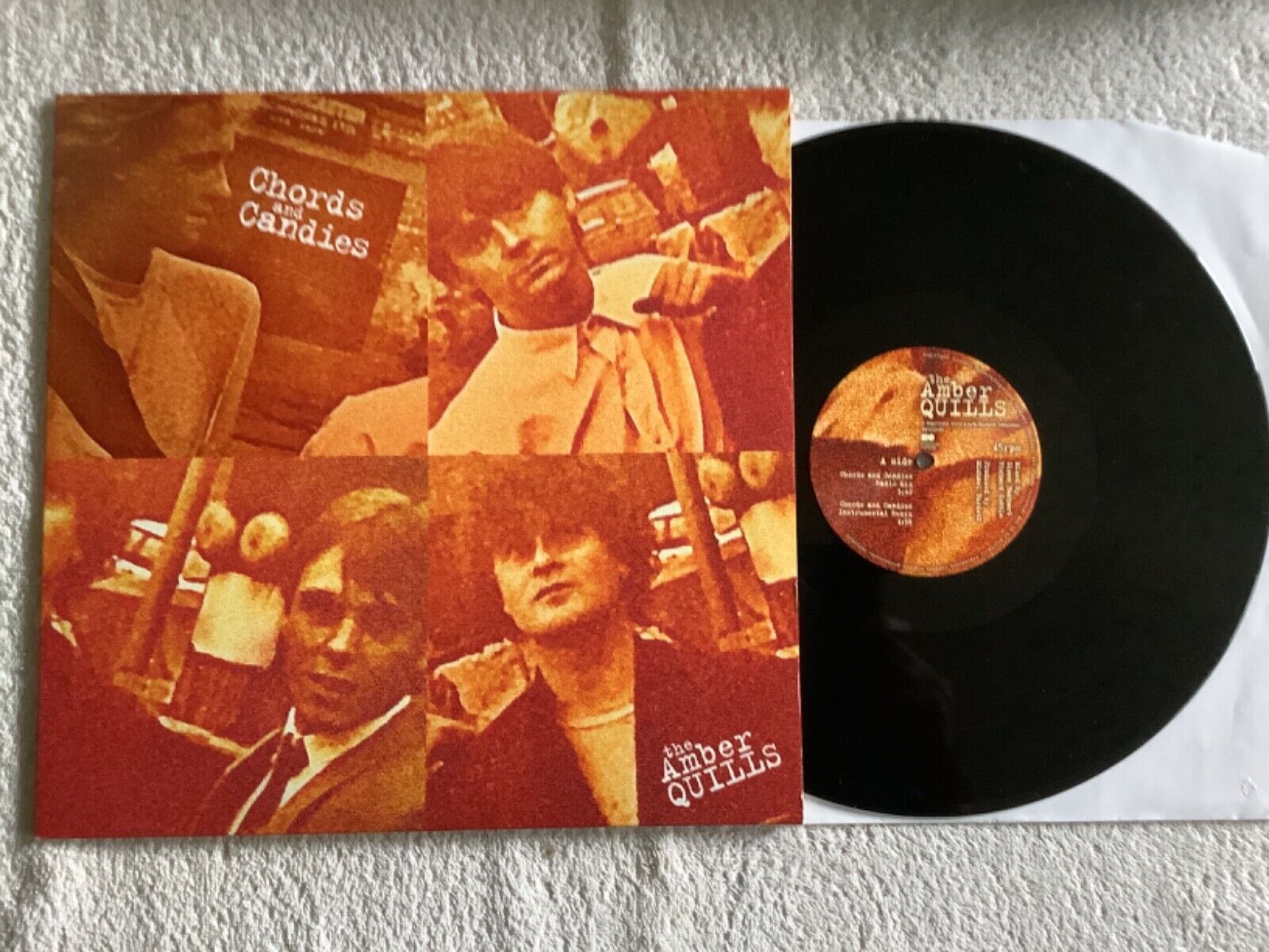 THE AMBER QUILLS - Chords and Candies 12" Hidden Copy 2022 Indie Rock