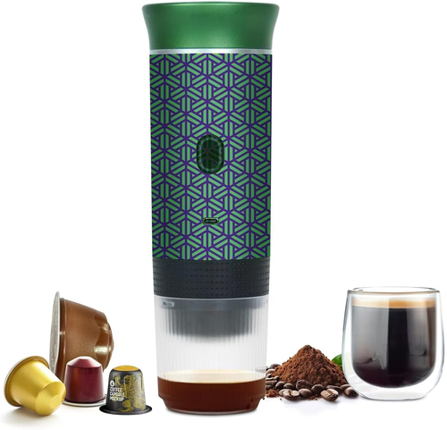 Battery Powered Portable Electric Espresso Machine for Camping, Portable Coffee