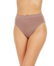 Wacoal L35404 B-Smooth Deep Taupe Seamless Hi-Cut Brief Panty Women's Size M