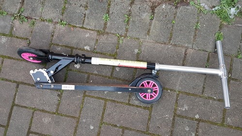 child kid push scooter scootie JD bug 2 wheel foldable - Picture 10 of 13