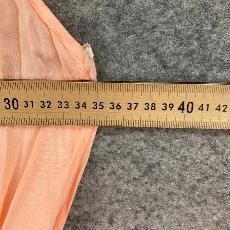 Mono BCBGeneration para mujer talla 2XS XXS rosa melocotón sin mangas cuello redondo 5522 Foto 4 de 4