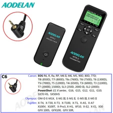 Wireless Camera Remote Timer Intervalometer For Canon EOS R7 R10 R6II 2000D 60D