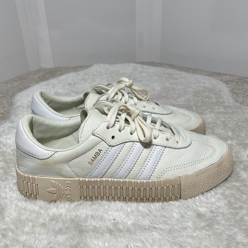 adidas platform beige
