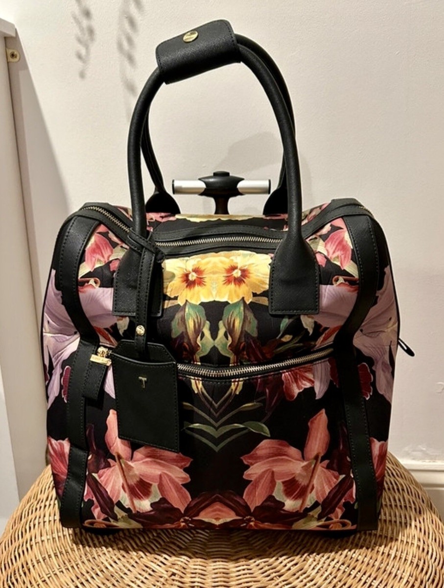 Ted Baker Cabin Bag Travel Suitcase Luggage Cabin Weekend Bag