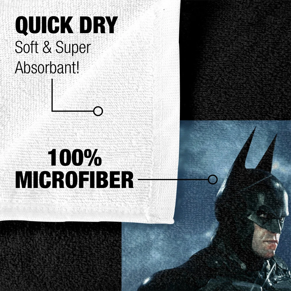 Batman Arkham Knight Batmobile Officially Licensed Beach Towel 30"x60"