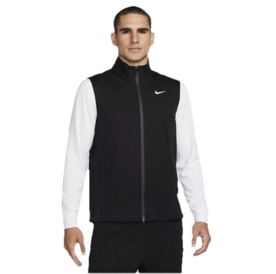 Golf Vest Nike Long Vest NIKE THERMA FIT REPEL FULL ZIP DOWN GOLF