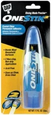 1 sealed piece Dap 01323 one stik'2; 1.7oz, permanent clear  [PRICE is per TUBE]