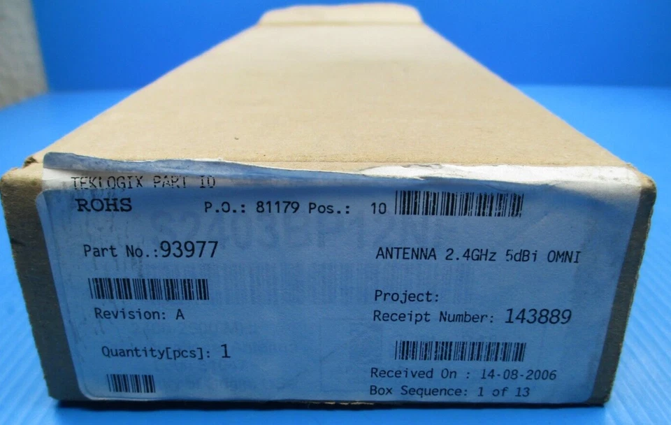 CUSHCRAFT COMMUNICATIONS ANTENNA S2403B 3dBd OMNIDIRECTIONAL - Image 2 of 4