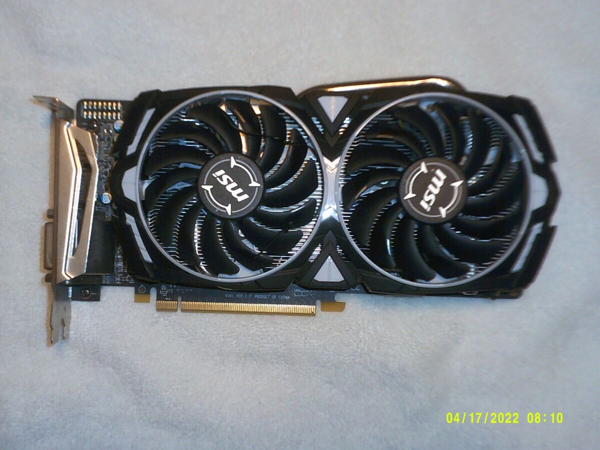 MSI Radeon RX 570 ARMOR 8G OC 8GB GDDR5 Graphics Card