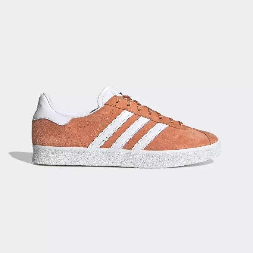 Adidas Gazelle 85 Orange Cloud White Trainers Shoes GY2531