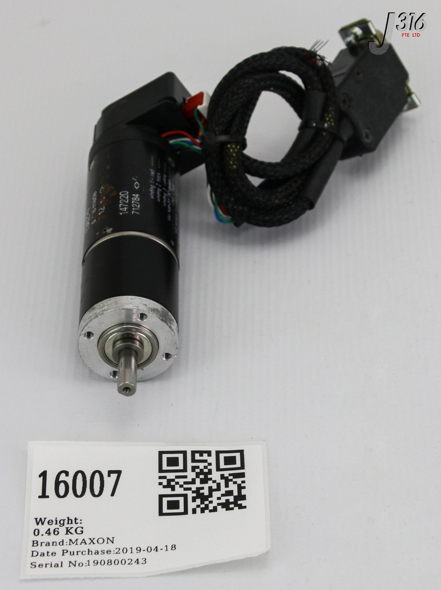 P 16007 MAXON EC MOTOR W/ ENCODER HEDS-5540 A11 136293 | eBay