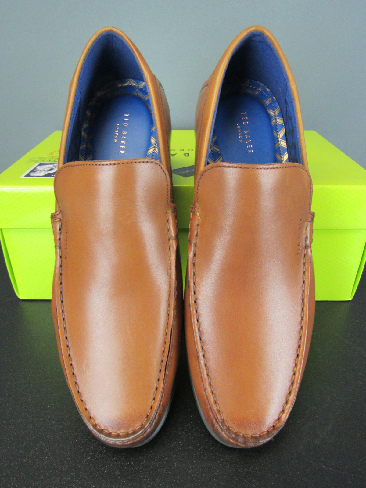 Ted Baker Men's Lassil Leather Moc-Toe 