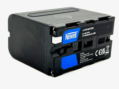 Newell Lion Batterie 7.2V 8600mAh 61.9Wh Camcorder Kamera Akku für NP-F970