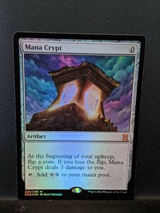 Pochti Kak Novyj Folga Mana Crypt Eternal Masters Magic The Gathering Ebay