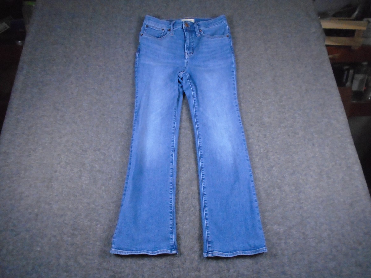 Madewell Jeans Womens 26 Blue Cali Demi Boot Cut High Rise Western
