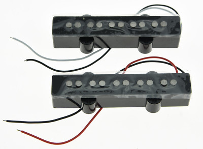Set Pickup per Jazz Bass IUSO JBA55 (alnico 5) artigianali Set Pickup per Jazz Bass IUSO JBA55 (alnico 5) artigianali