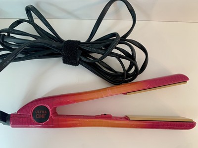 Ultra Chi Flat Iron Orange/Pink Ombré | eBay display picture 3
