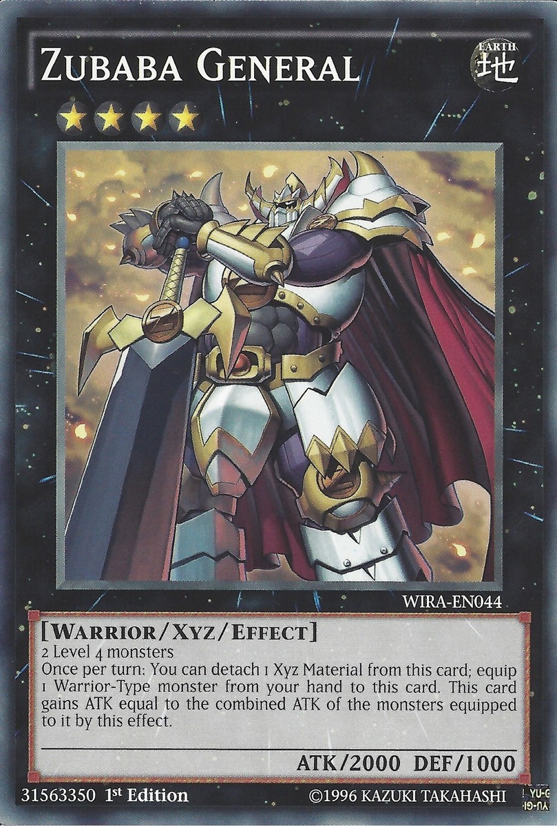 yugioh zubaba cards Amazon.com: YU-GI-OH! - Zubaba Knight (NUMH-EN016) - Number Hunters - 1st  Edition main image 0