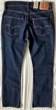 Levi's Men's 527 0698 Slim Bootcut 34x34 Feelin' Left Dark Blue Stretch NWT $70