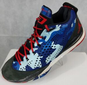 red white and blue jordan shoes