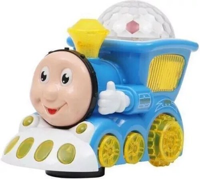 Bump & Go Lichtzug mit Blinklicht & Musik Sound Kleinkinder Spielzeug süßer Zug