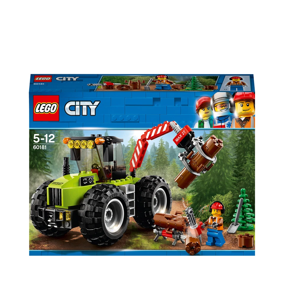 LEGO City - Forsttraktor (60181) Neu - OVP Waldfahrzeug Baustelle Traktor