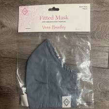 NIP Vera Bradley Mask Non Medical Adjustable Adult Filter Pocket Gray