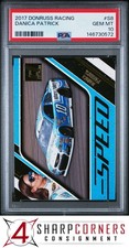2017 DONRUSS RACING SPEED #S8 DANICA PATRICK POP 1 PSA 10