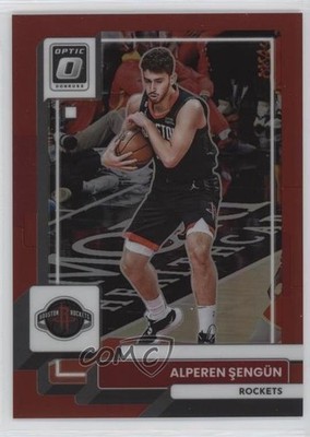 2022-23 Panini Donruss Optic Red Prizm 25/99 Alperen Sengun #177 0us8