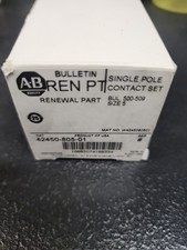 Allen-Bradley 42450-805-01 Renewal Part Kit Size 5 Single Pole Contact Set