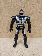 Vintage 1997 Bandai Phantom Black Turbo Shifter Power Ranger 5.5" Figure VGC