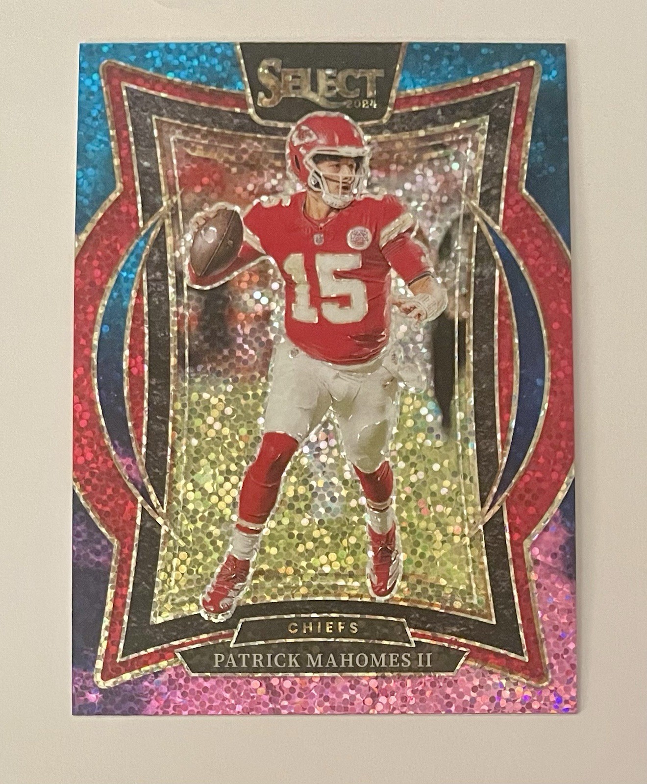 2024 Select Patrick Mahomes Concourse Cosmic Prizm SSP #33 Chiefs