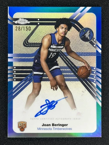 2025 Topps Chrome Joan Beringer Next Stop Signatures (RAW)