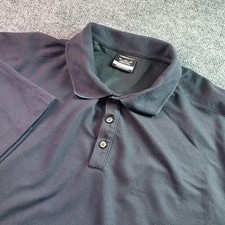 Nike Golf Dri Fit Mens Polo Shirt 3XL 3TG Black Short Sleeve Performance