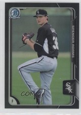 2015 Bowman Draft Chrome Asia Exclusive Black Refractor Spencer Adams #52 2f9
