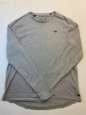 Buffalo David Bitton Gray Long Sleeve T-Shirt, Size XL Casual Everyday Fall