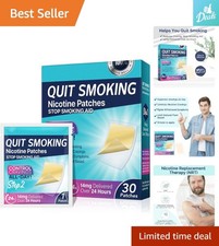 30 Step 2 Quit Patches: 14mg Nicotine Delivering Over 24 Hours to Help You Quit