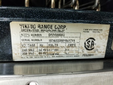 Genuine VIKING Built-In Oven Broil Element # G3207273