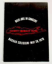 BILLY JOEL Nassau Charity Concert Tourbook & Fold-Out Poster 1979 NICE!!