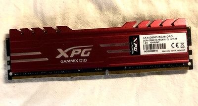 RAM XPG by ADATA 16GB DDR4-2666 MHz 16GX16 AX4U2666316G16-DRG PC4-21300
