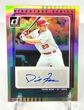 2025 Panini Donruss David Freese #SG-DFR Signature Series Autographs Cardinals