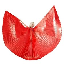 Women's Professional Belly Dance Costume Angle Isis Wings Angle wing No Hot Red