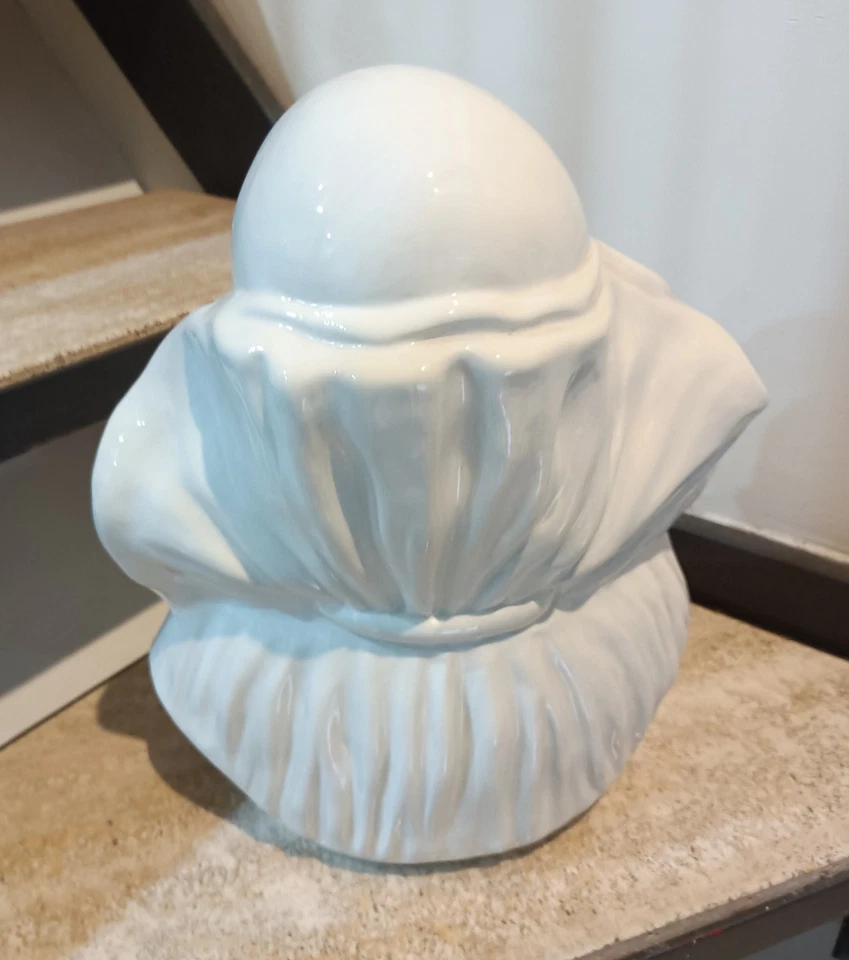 Scultura Pierrot vintage in porcellana anni '70 - Immagine 4 di 4