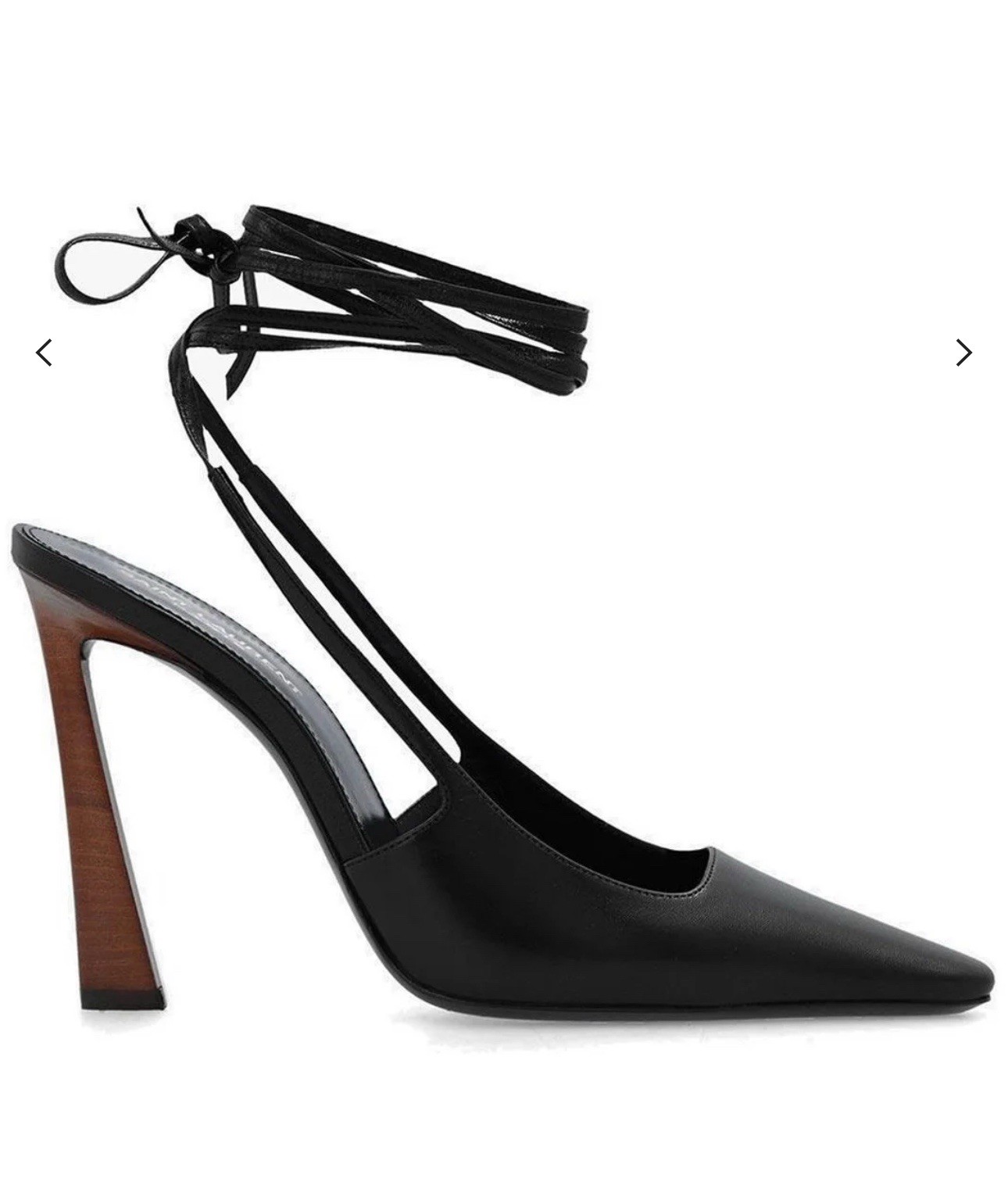 saint laurent imbracatura posteriore con tacco a lama