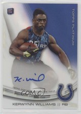 2013 Topps Platinum Auto Rookie Refractors Kerwynn Williams #A-KW Auto 00ws